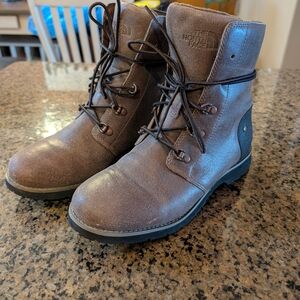 The North Face Brown Lace-Up Boots